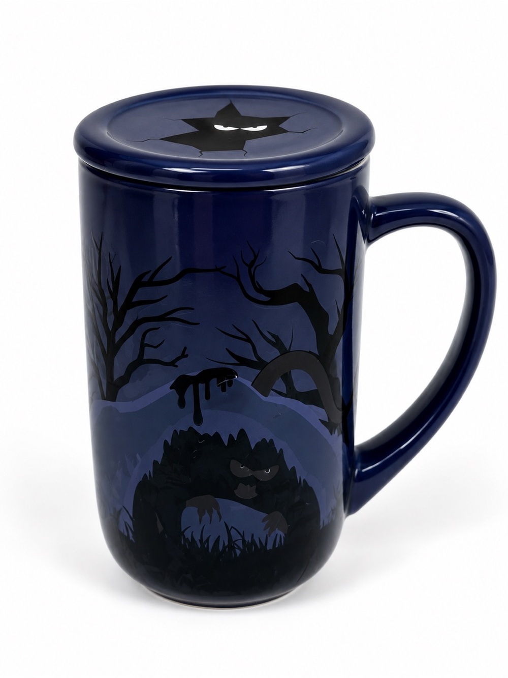 DAVIDsTEA Nordic Mug Haunted Forest Colour Changing Halloween Lid 16oz